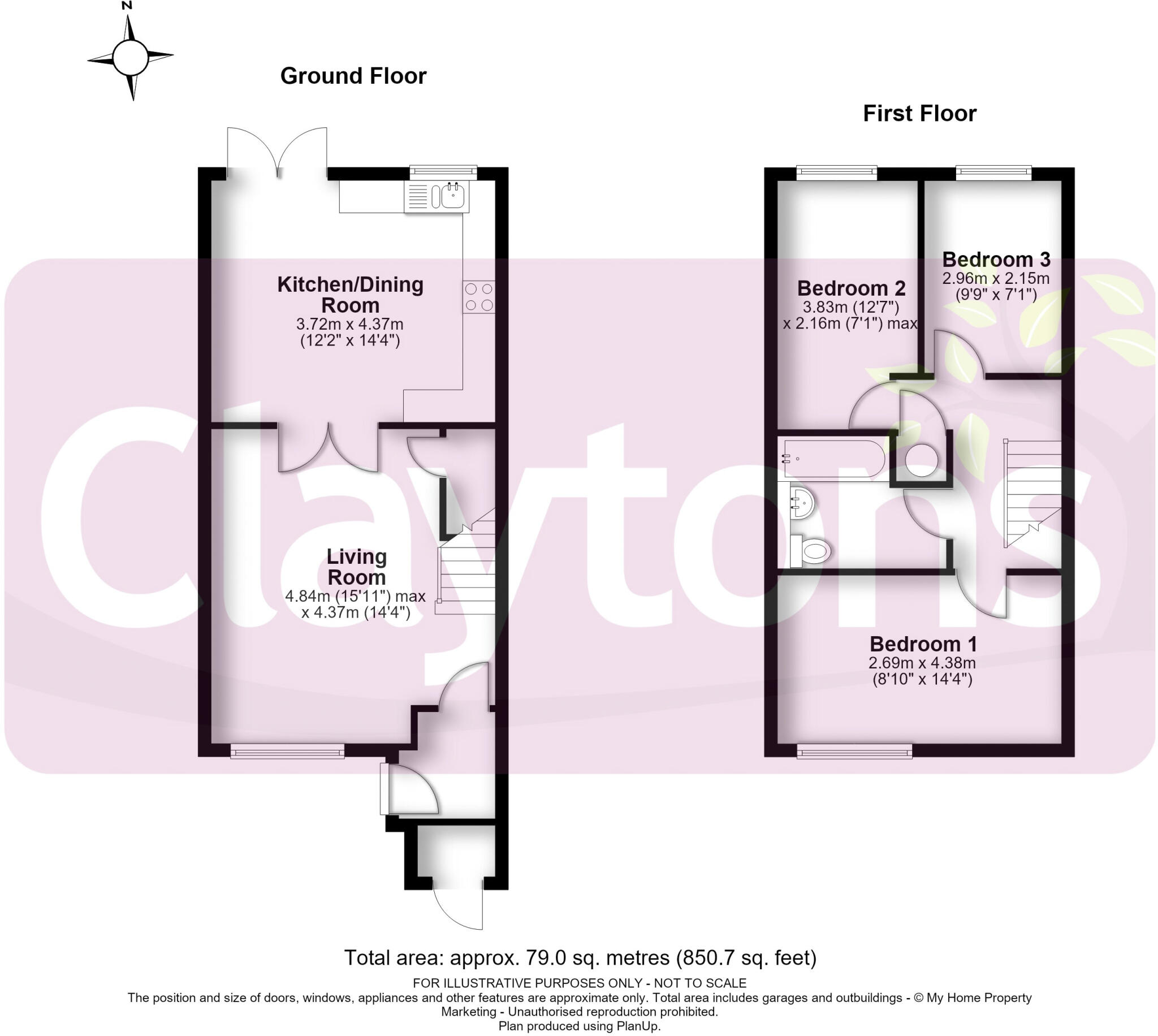 Monica Close floorplan