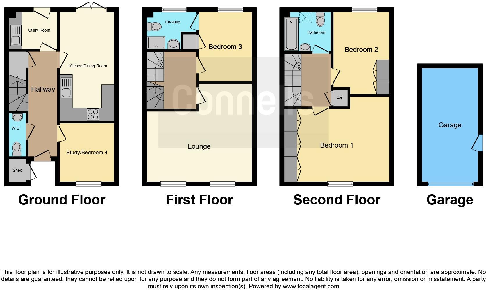 Cotton Mews, Earl Shilton, Leicester floorplan