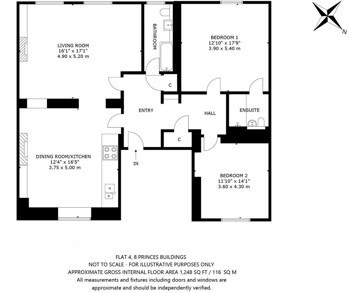 Princes Buildings, Clifton, Bristol, BS8 floorplan