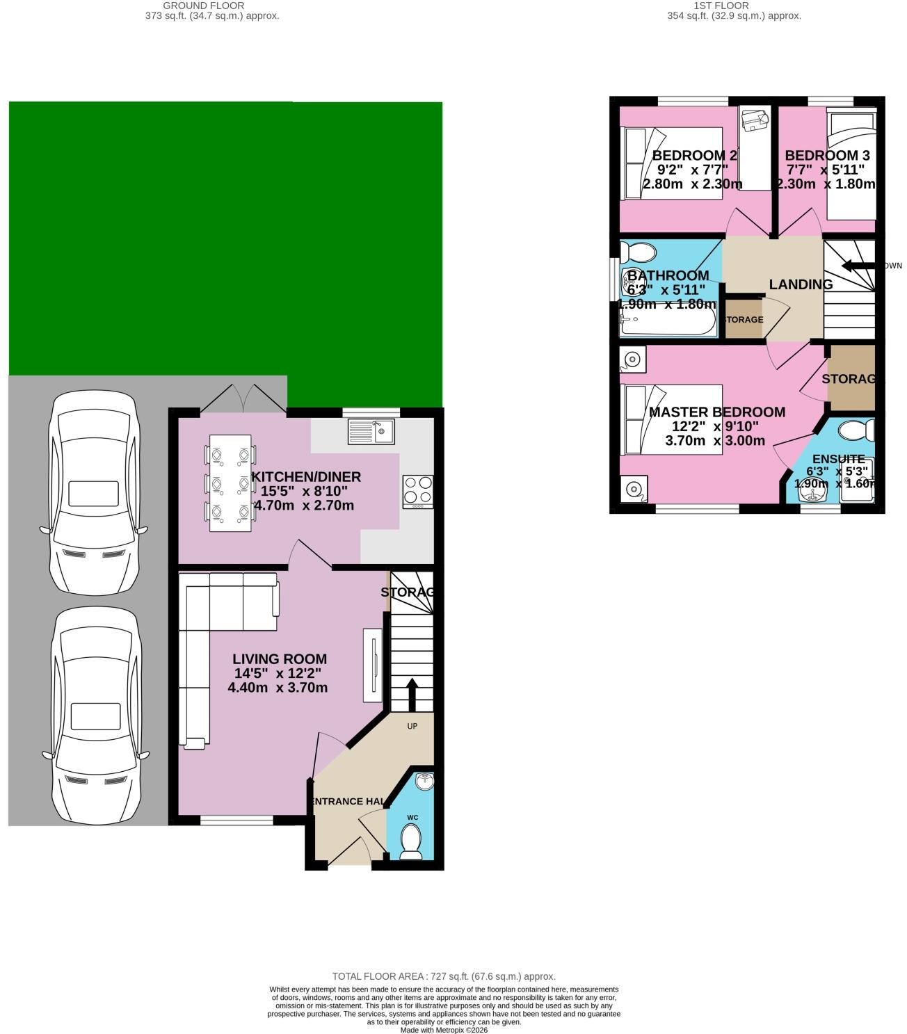 Fulmar Drive, Norton Canes, Cannock, Staffordshire, WS11 floorplan