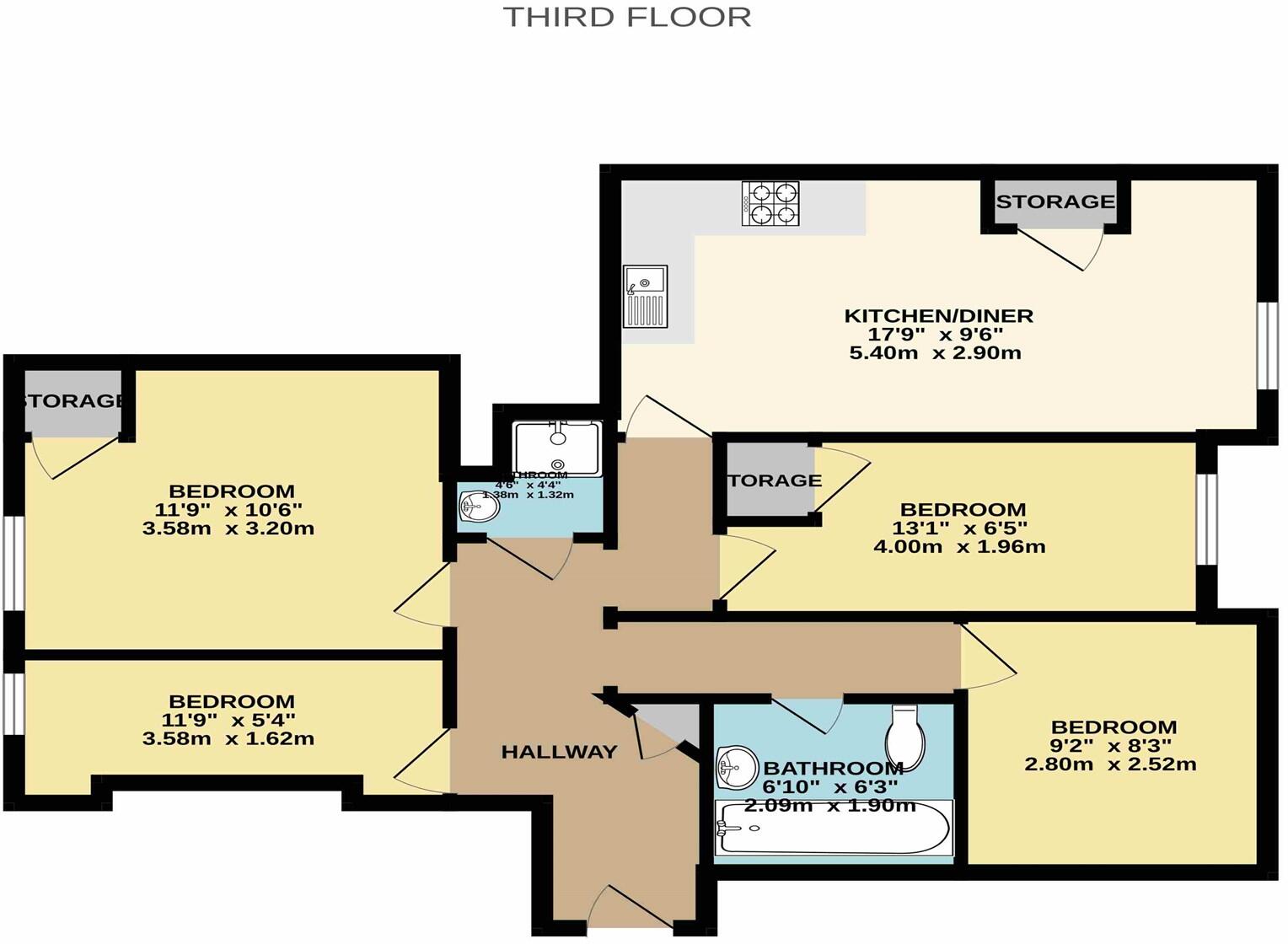 Bournemouth floorplan