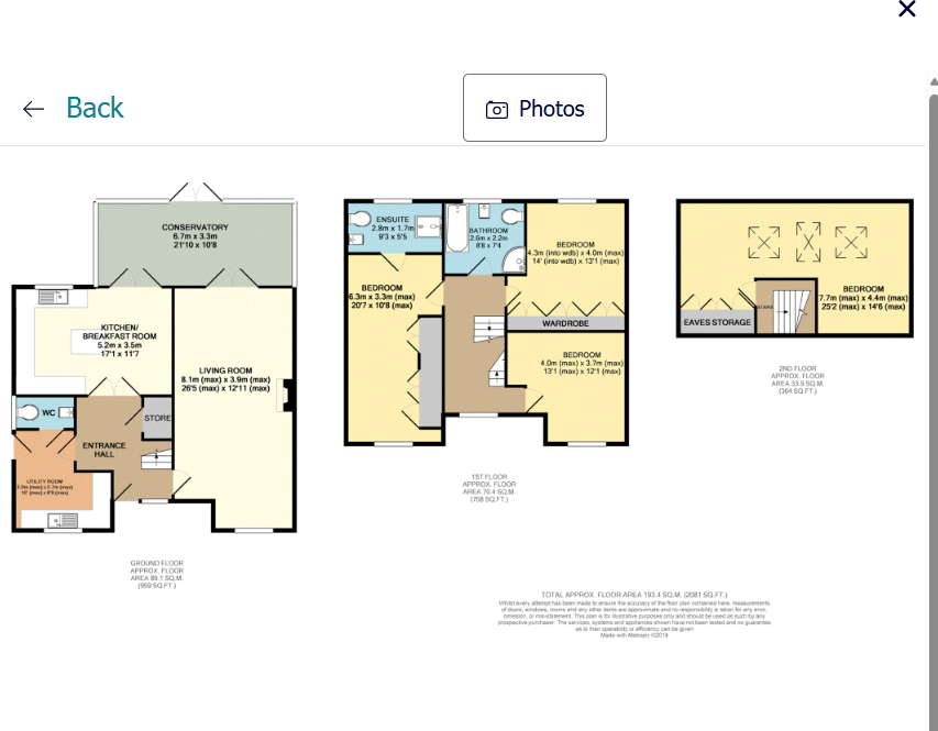Clifton Street, Coseley, Bilston, WV14 floorplan