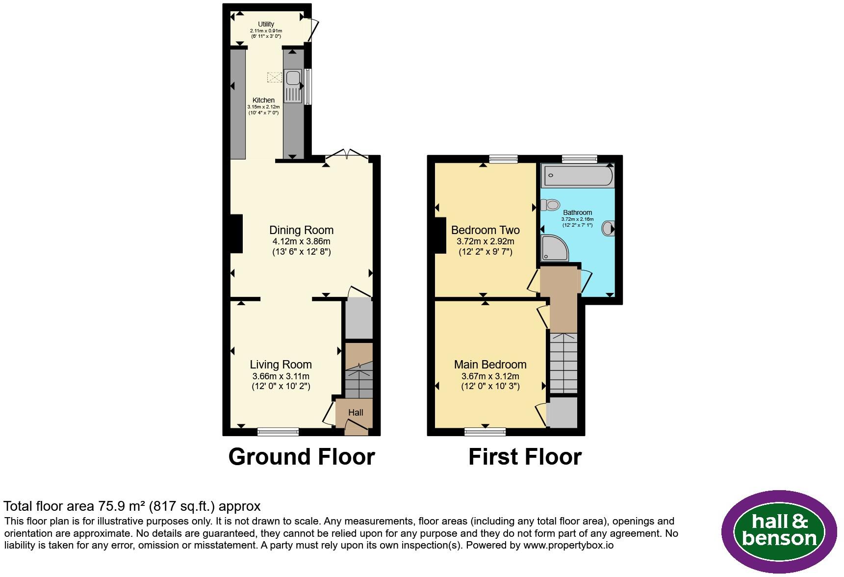 Prospect Street, ALFRETON floorplan