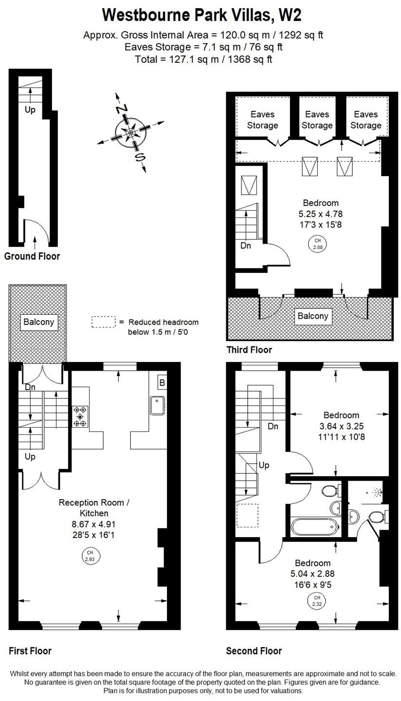 Westbourne Park Villas, London, W2 floorplan