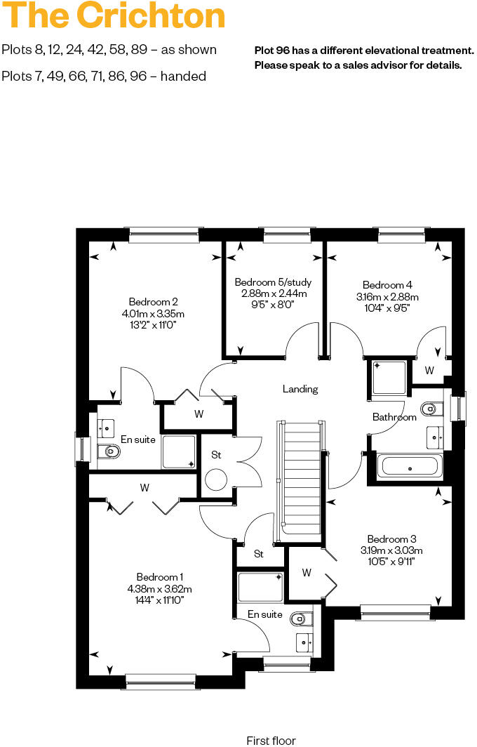 Off Calderwood Road,
East Calder,
EH53 0WR floorplan