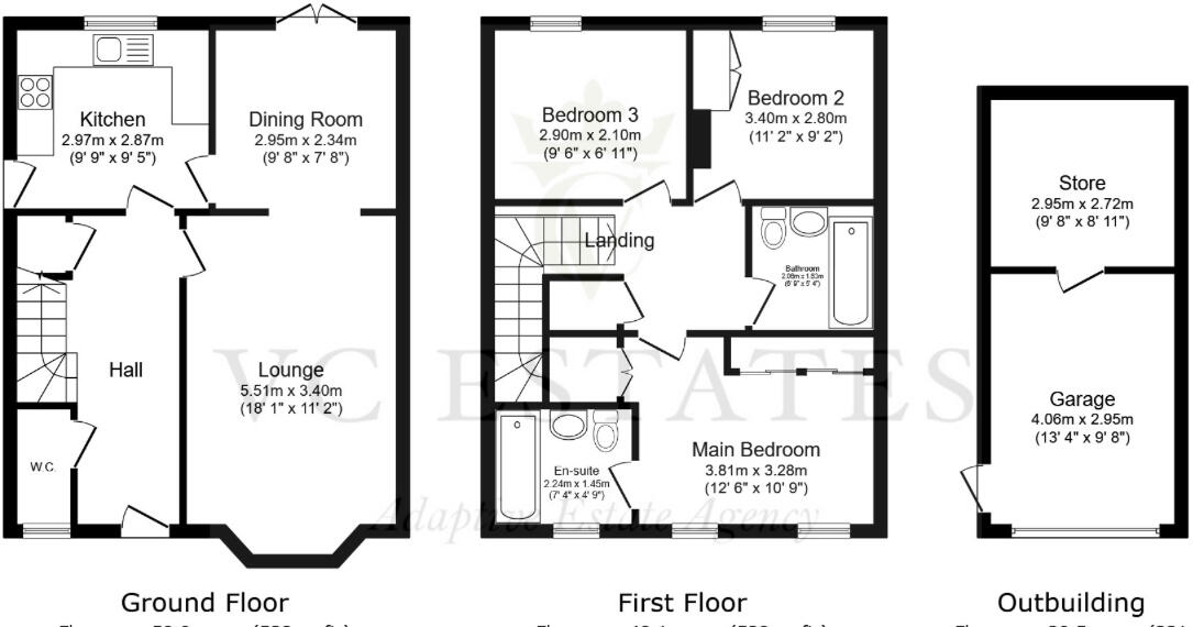 Bow Lake Gardens, Bishopstoke, SO50 floorplan