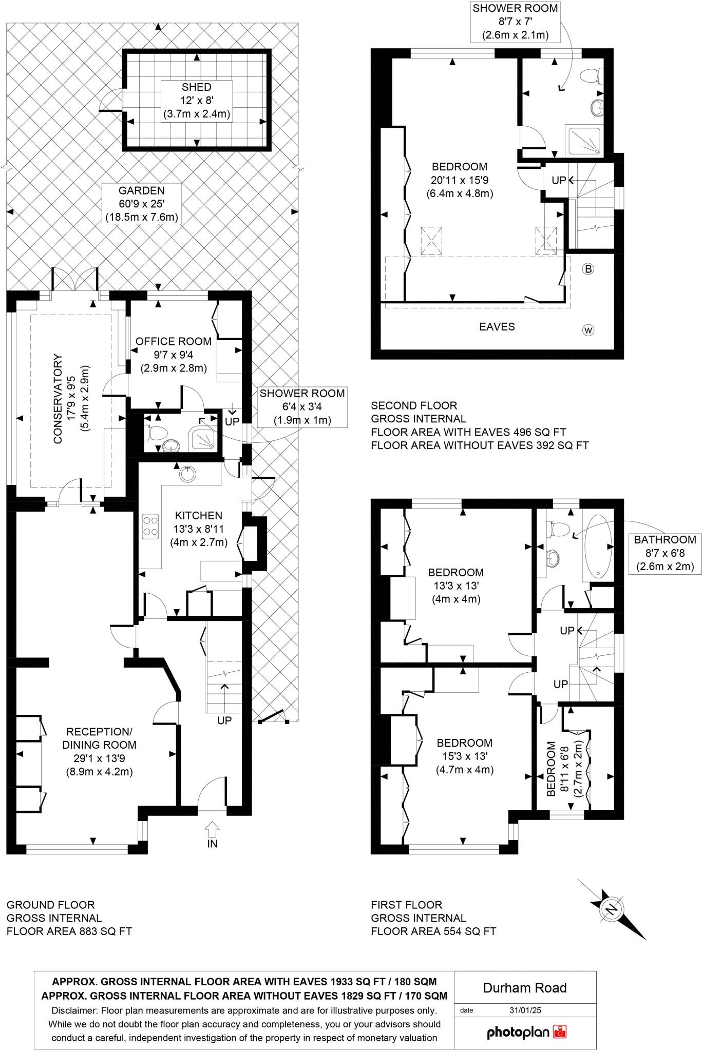 Durham Road, Harrow floorplan