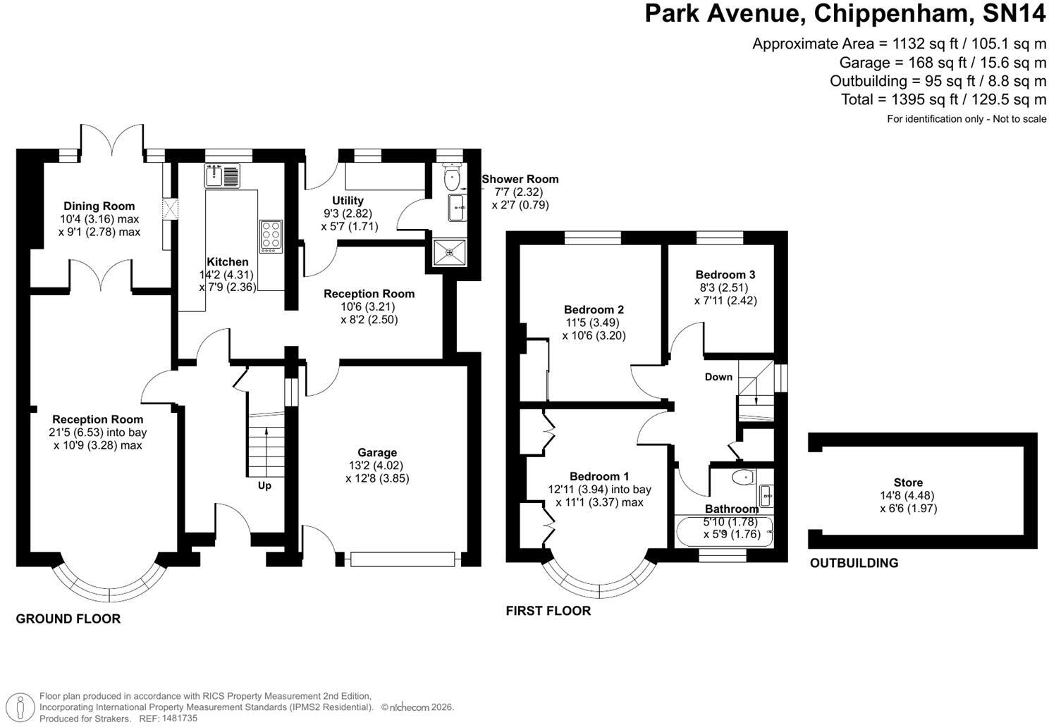 Park Avenue, Chippenham floorplan