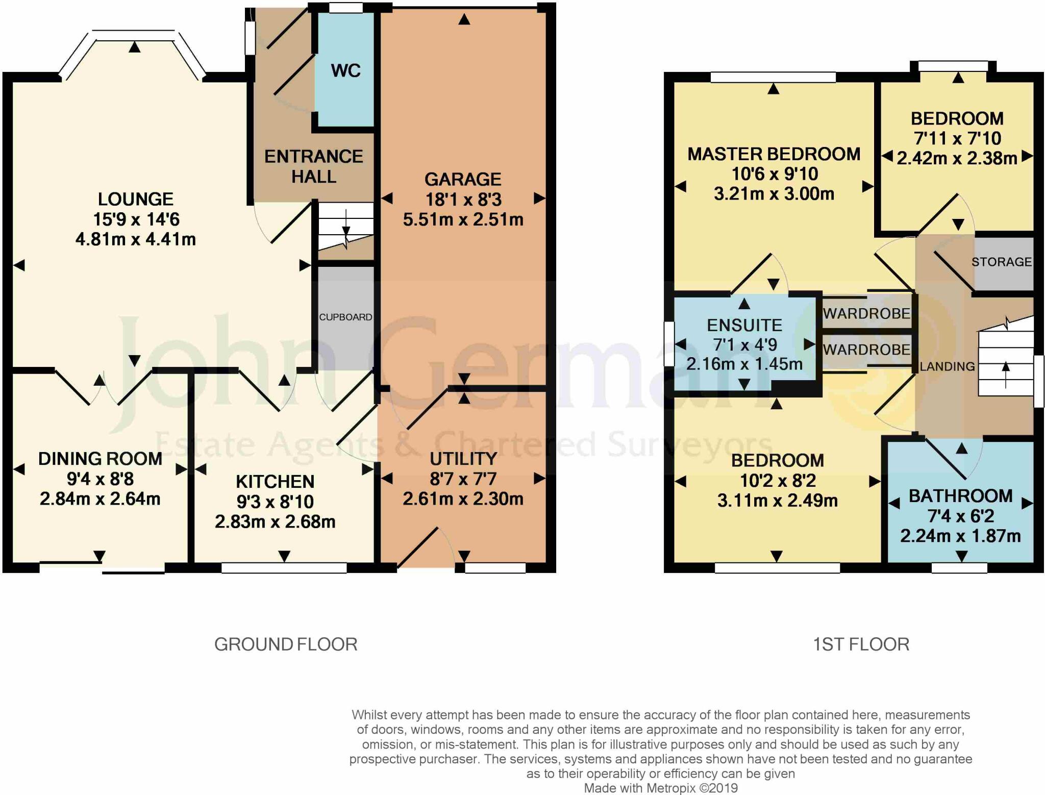 Fairway, Branston floorplan