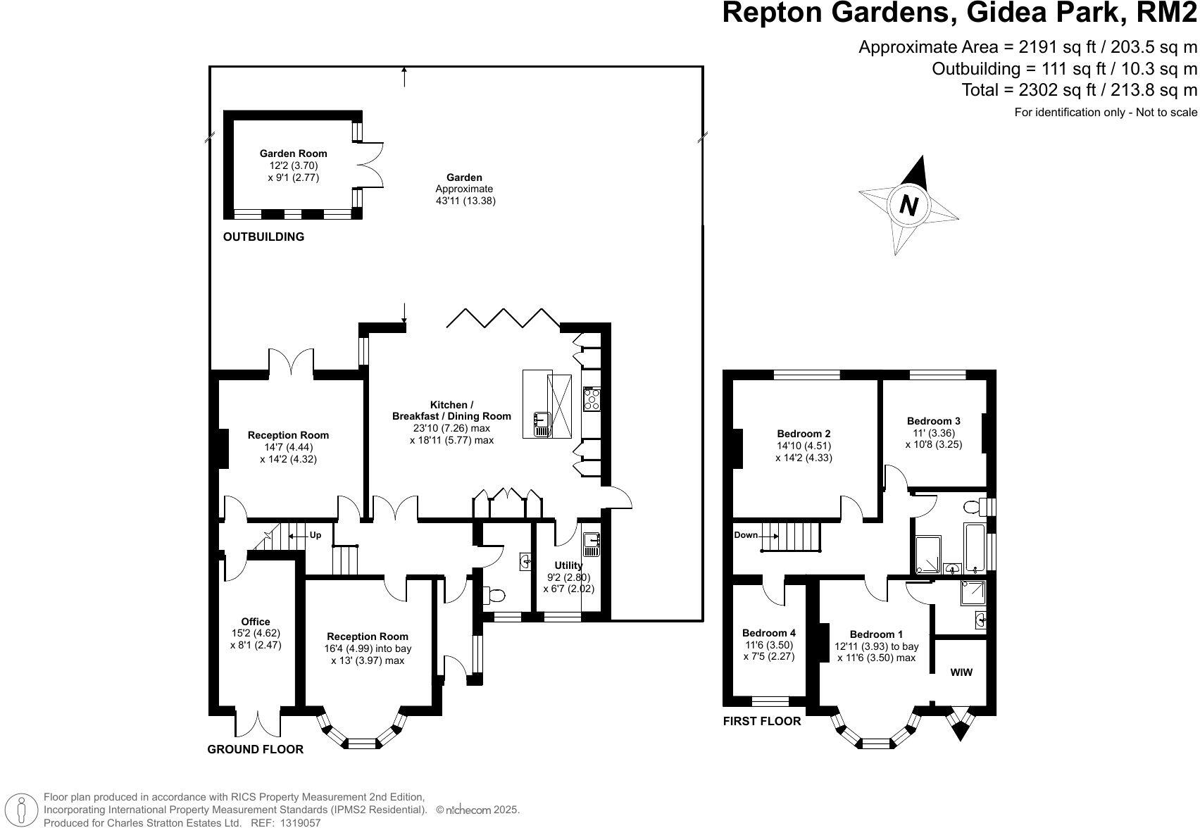 Repton Gardens, Gidea Park floorplan