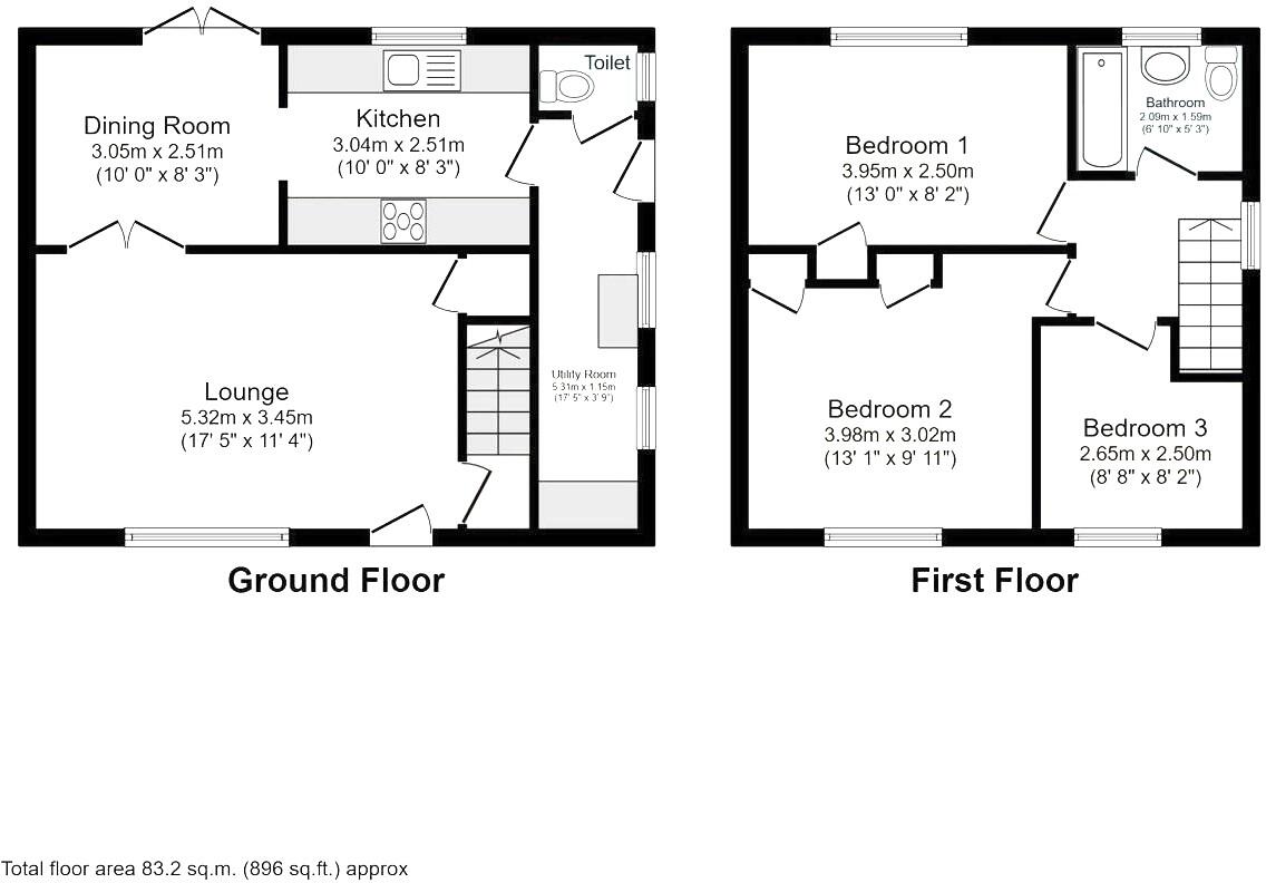 Beckett Road, Doncaster floorplan