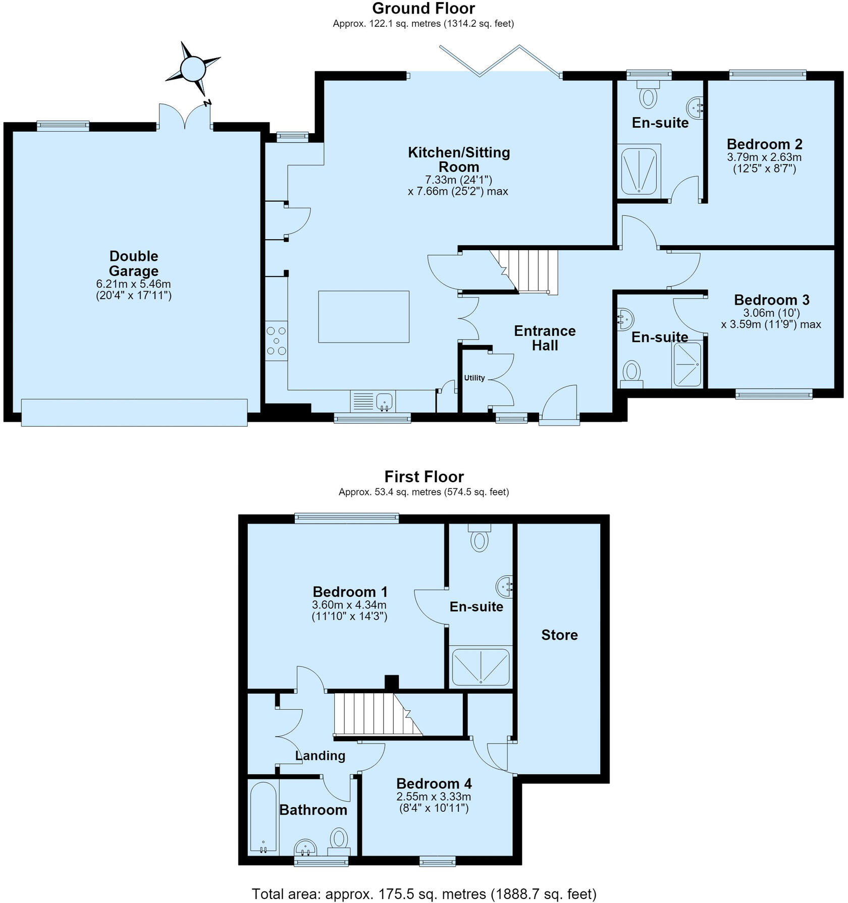 Longfield Drive, Salcombe floorplan