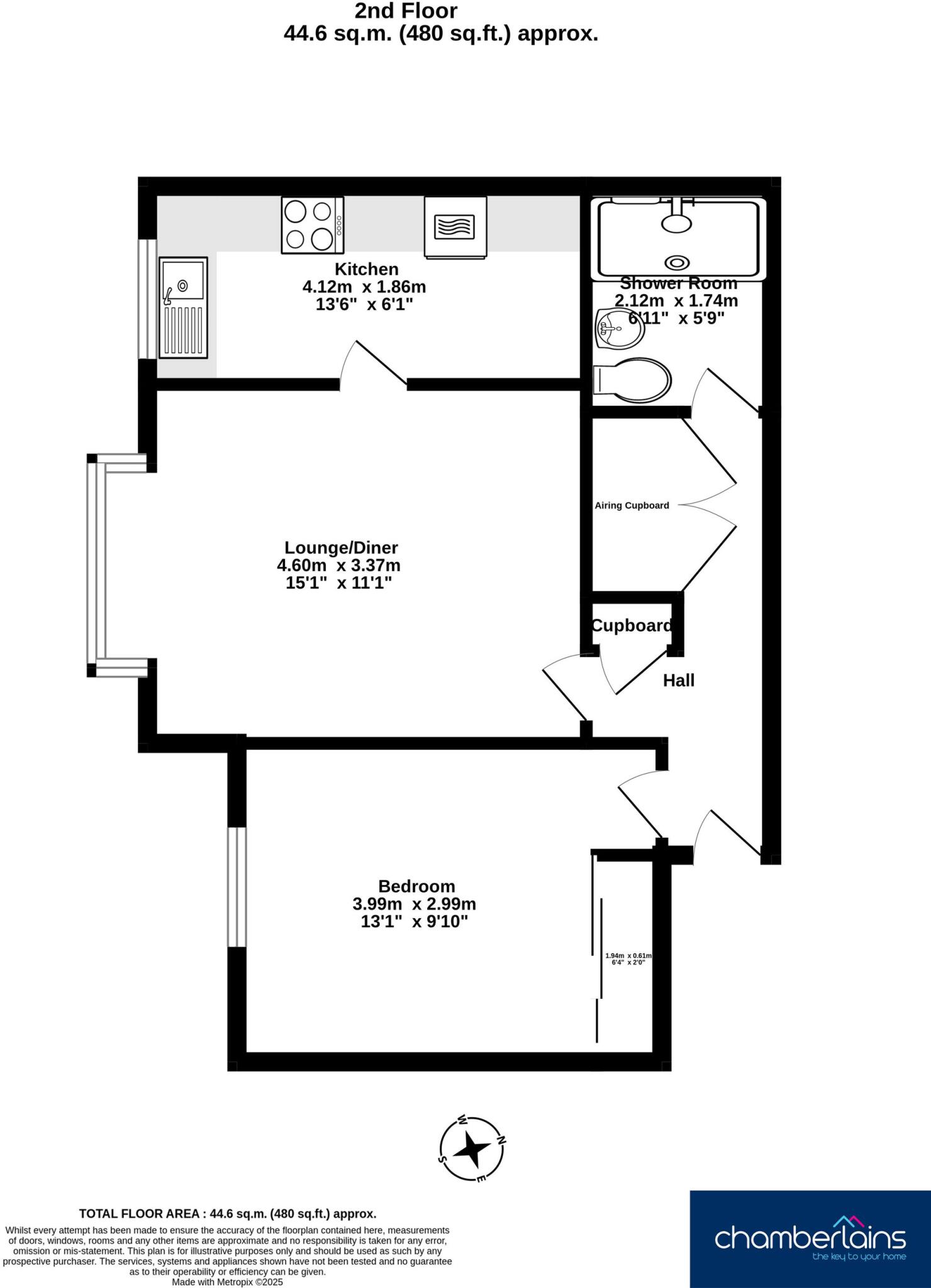 Strand, Leander Court Strand, TQ14 floorplan
