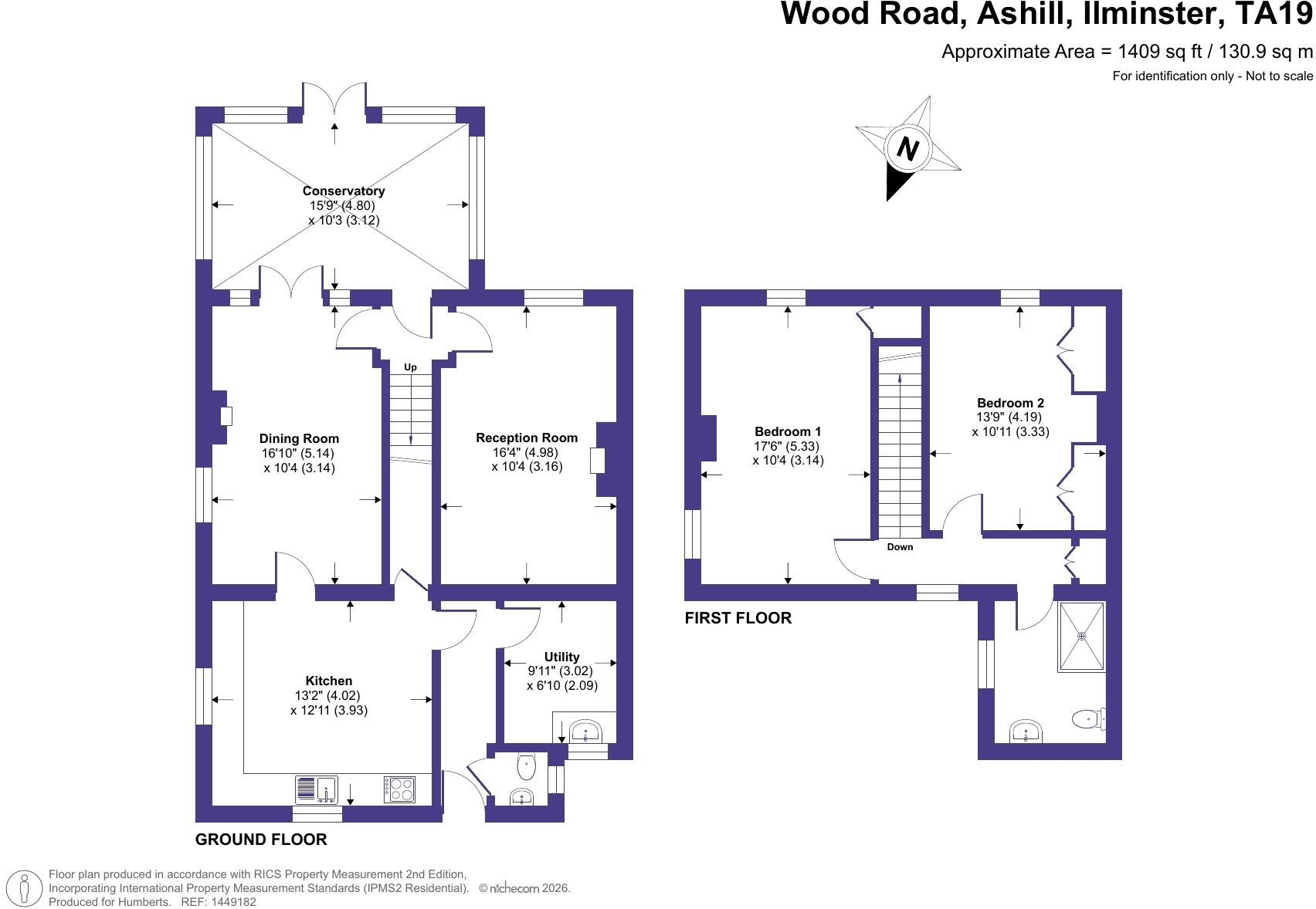 Wood Lane, Ashill, Ilminster, Somerset floorplan