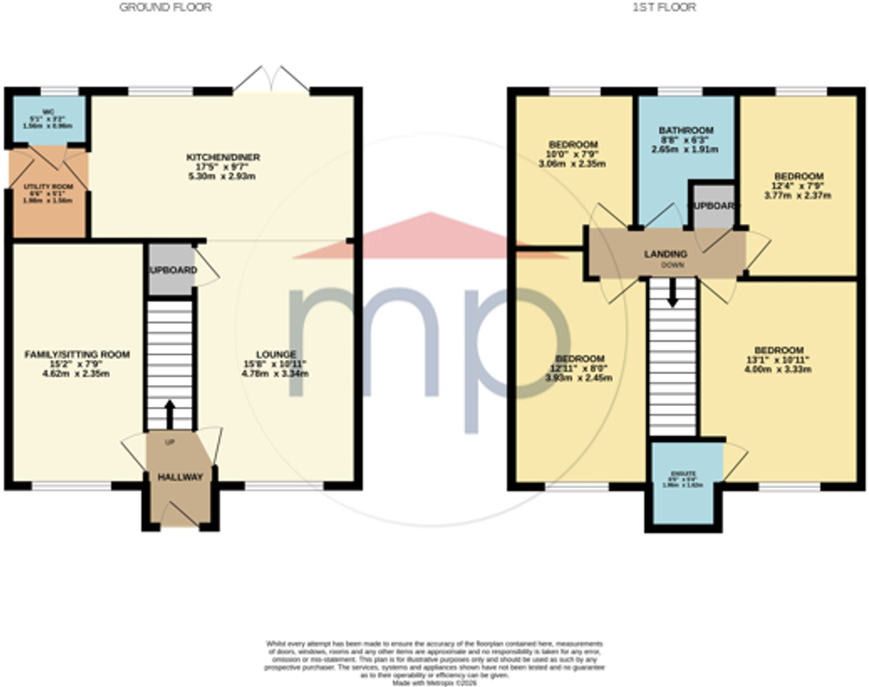 Mallard Drive, Yarm, TS15 floorplan