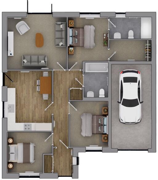 Plot 49, Oudenarde, Bridge Of Earn, Perth, PH2 floorplan