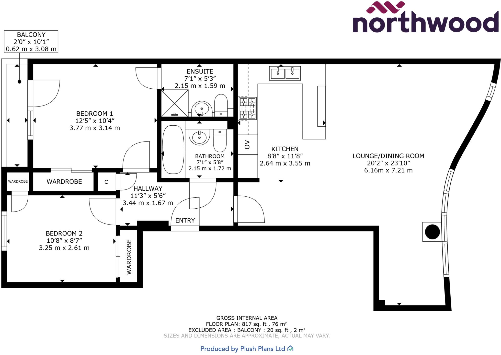 Trefoil Avenue, Shawlands floorplan