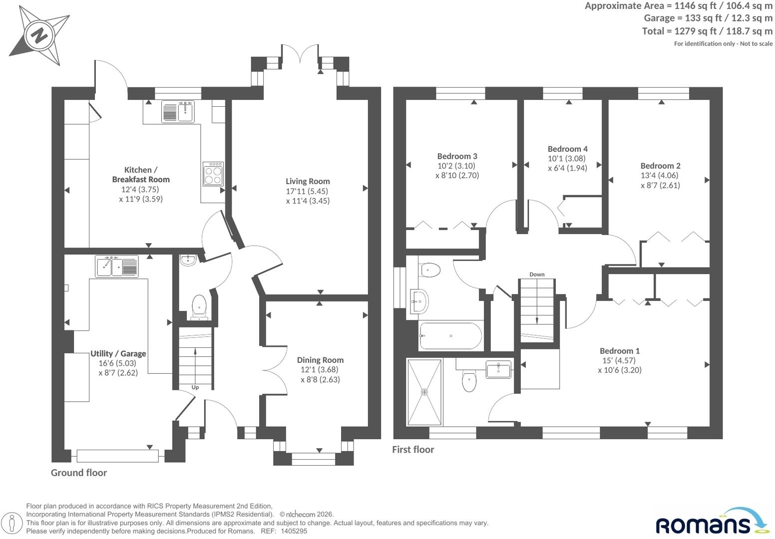Barrington Way, Reading, Berkshire floorplan