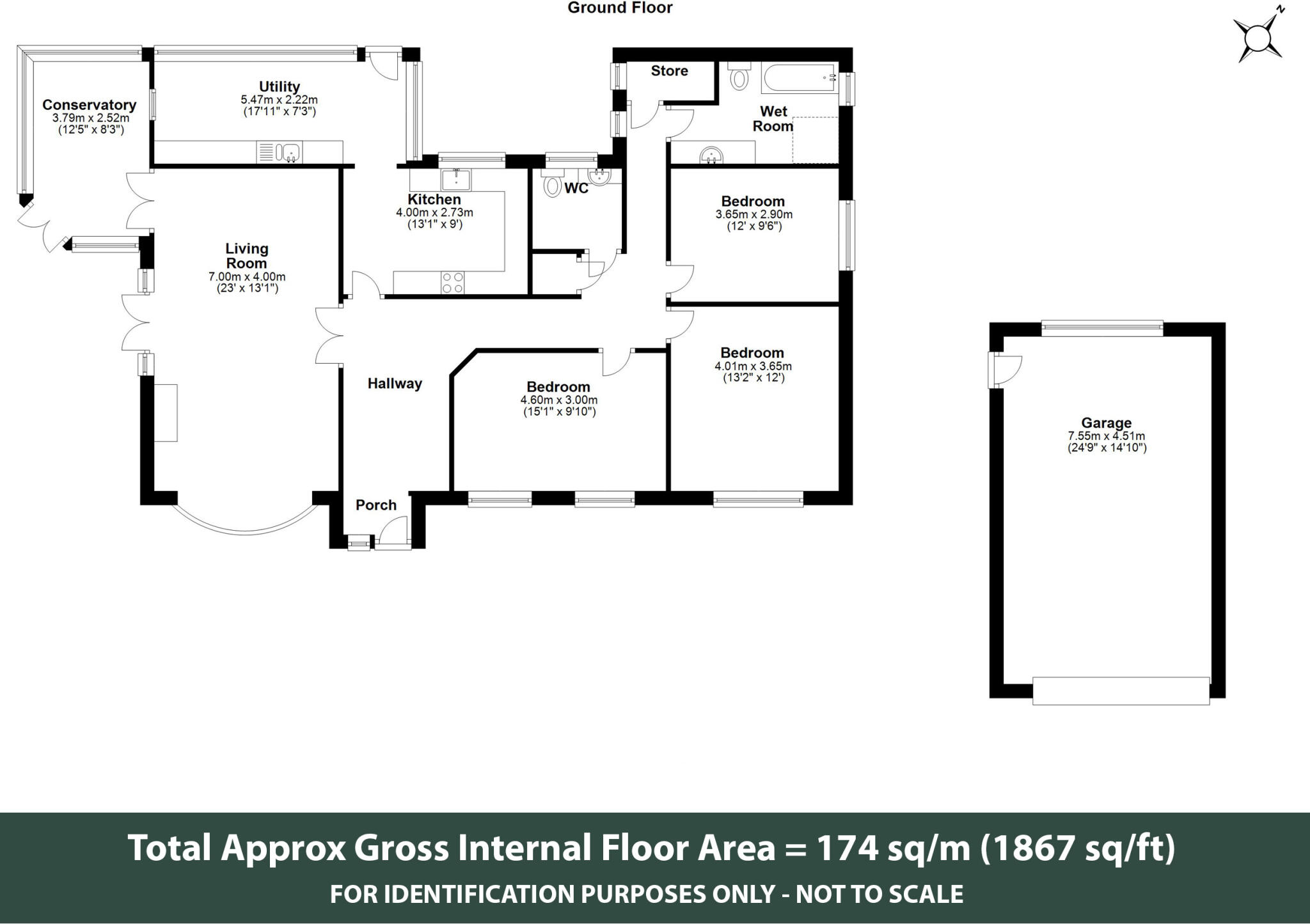 Main Street, Aldwincle, Kettering, Northants, NN14 floorplan