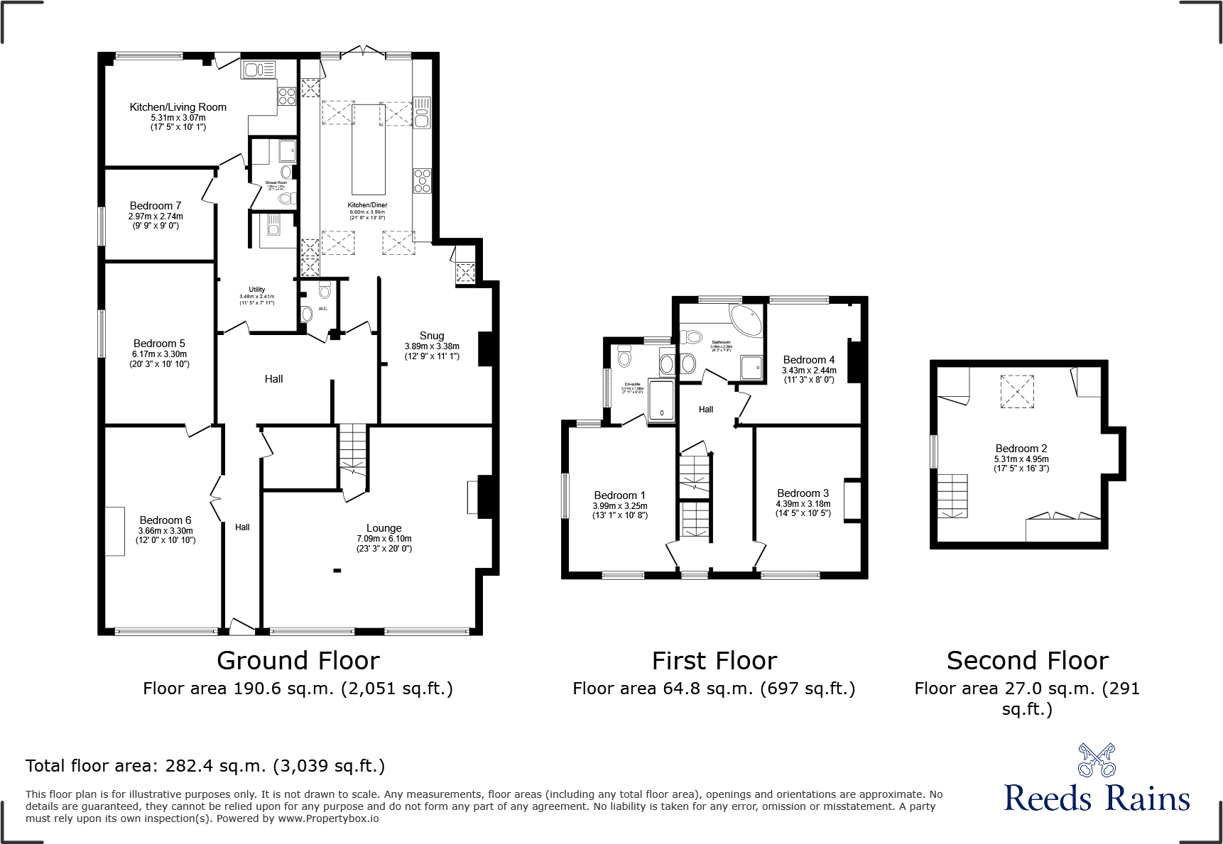 Main Street, Beckley, Rye, East Sussex, TN31 floorplan