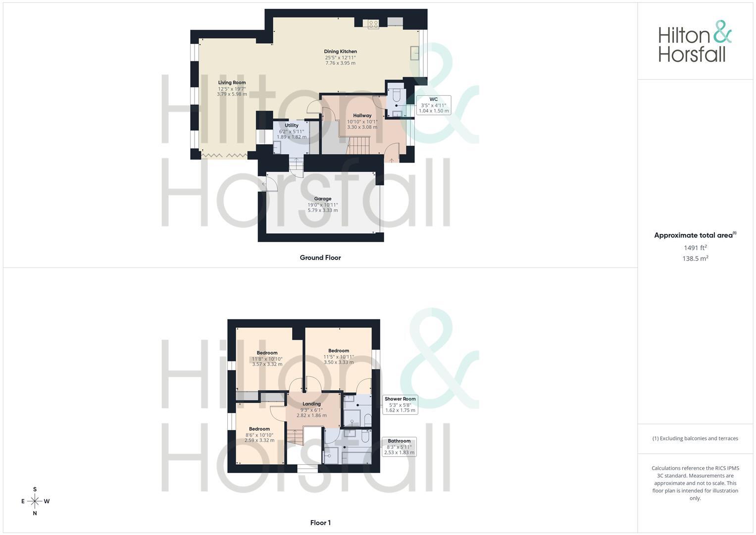 The Old Mill, Wellhead, Winewall, Colne floorplan