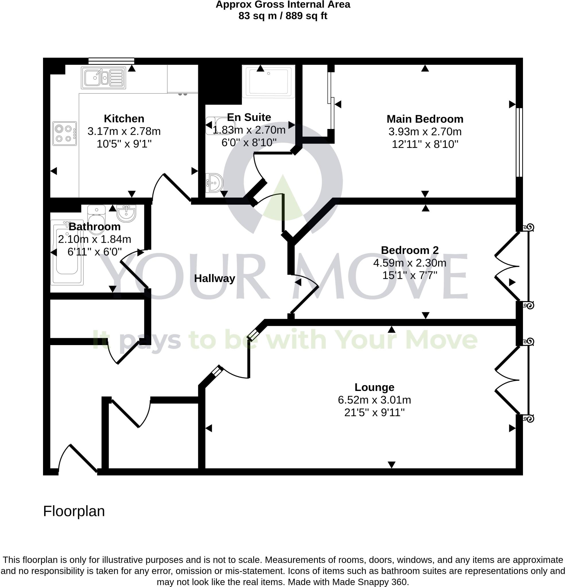 Pilrig Heights, Edinburgh, Midlothian, EH6 floorplan