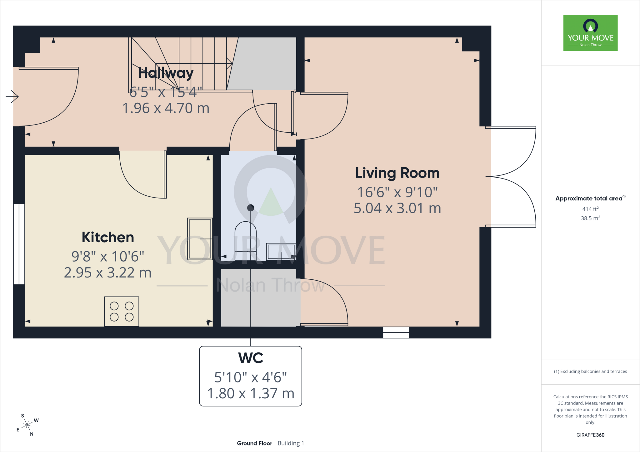 Kipling Way, Overstone Gate, Northampton, NN6 floorplan
