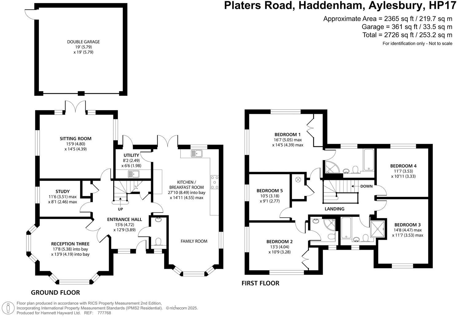 Haddenham, Buckinghamshire floorplan