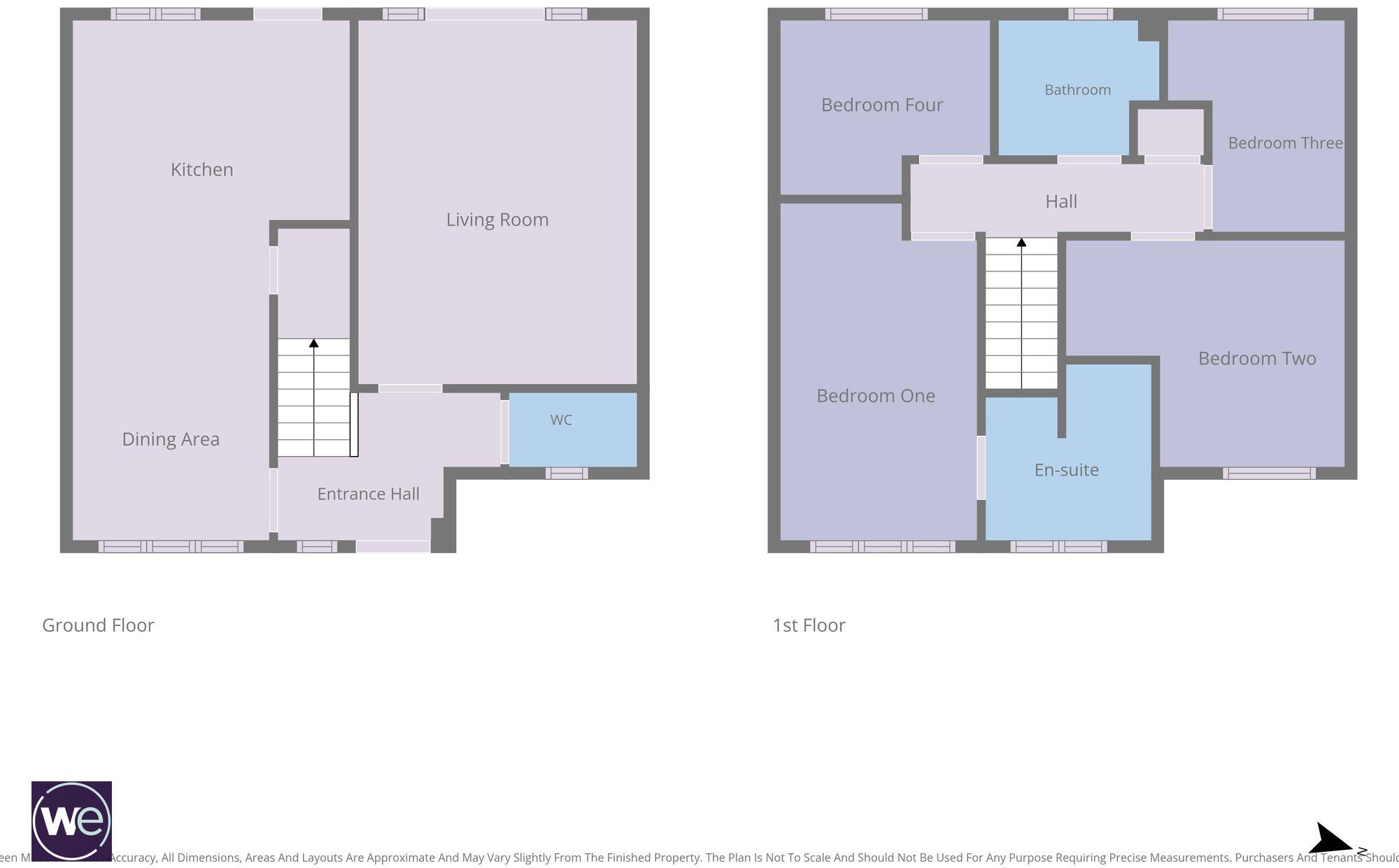 Crud Yr Awel, Prestatyn, LL19 floorplan
