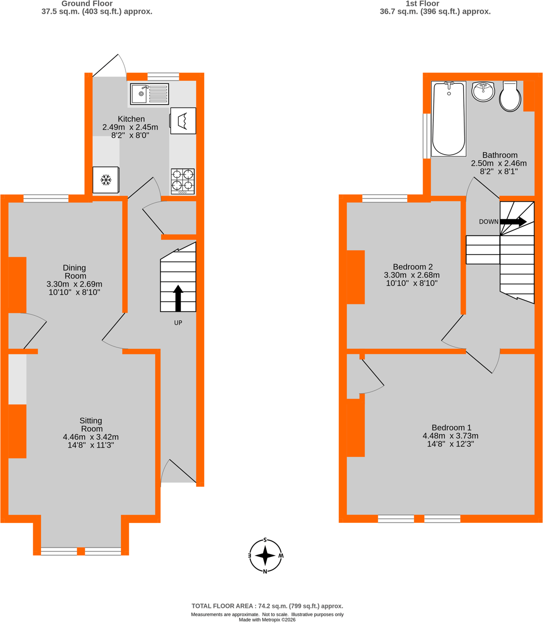 Lea Road, Beckenham, BR3 floorplan