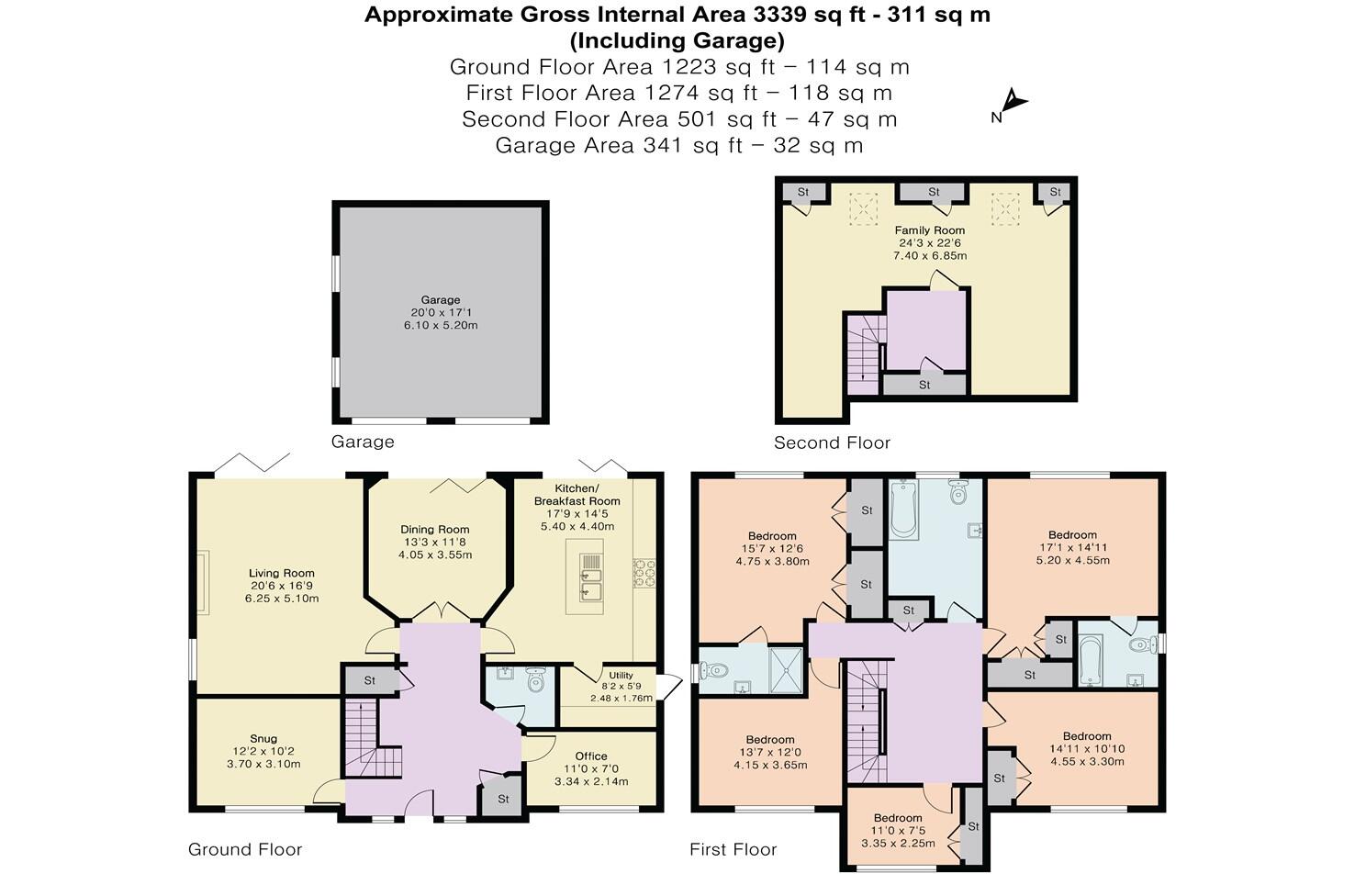 Peppard Road, Emmer Green, Reading floorplan