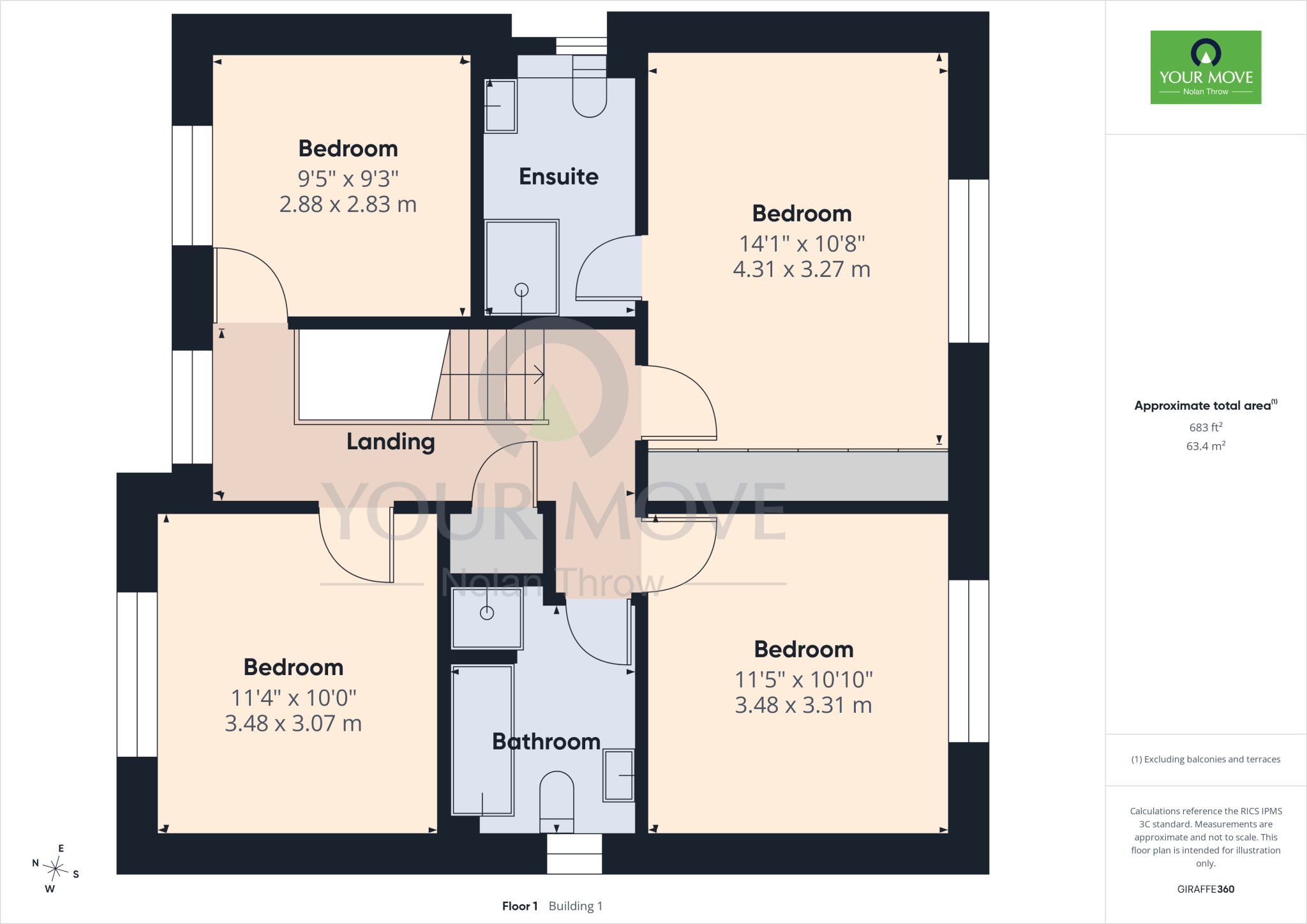Station Mews, Great Billing, Northampton, NN3 floorplan
