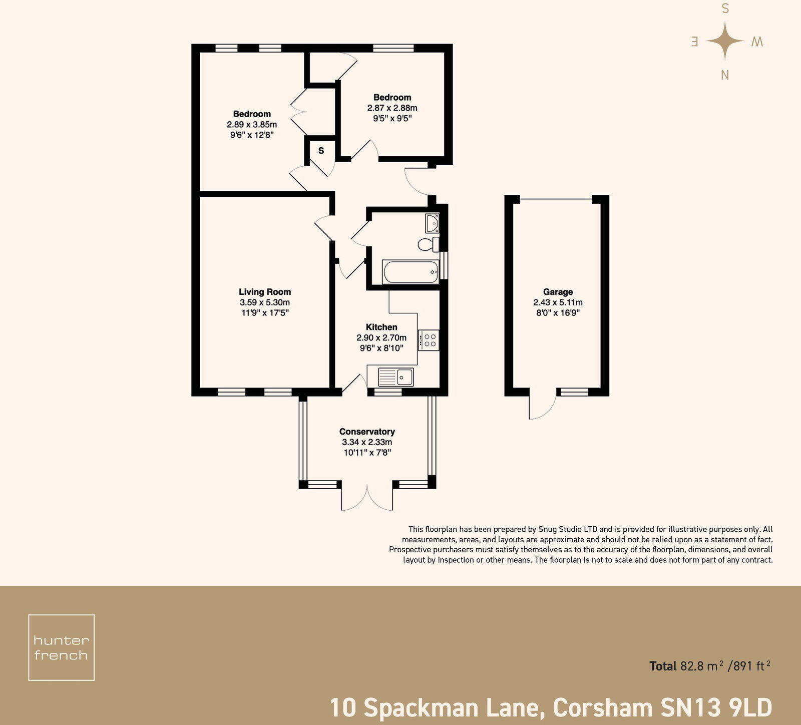 Spackman Lane, Corsham, SN13 9LD floorplan