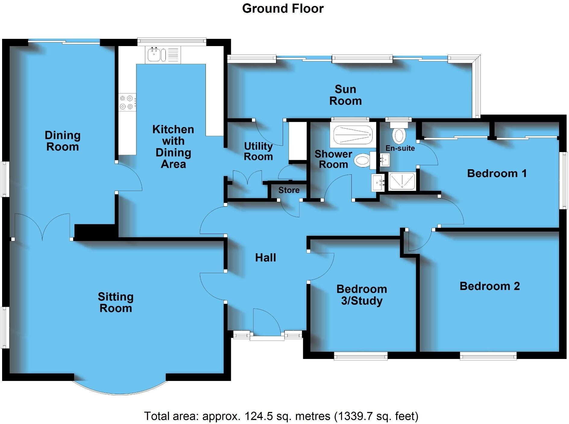 Linksway, Upton, Chester floorplan