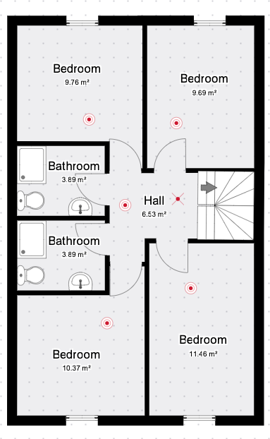 Lenton Boulevard, Nottingham floorplan