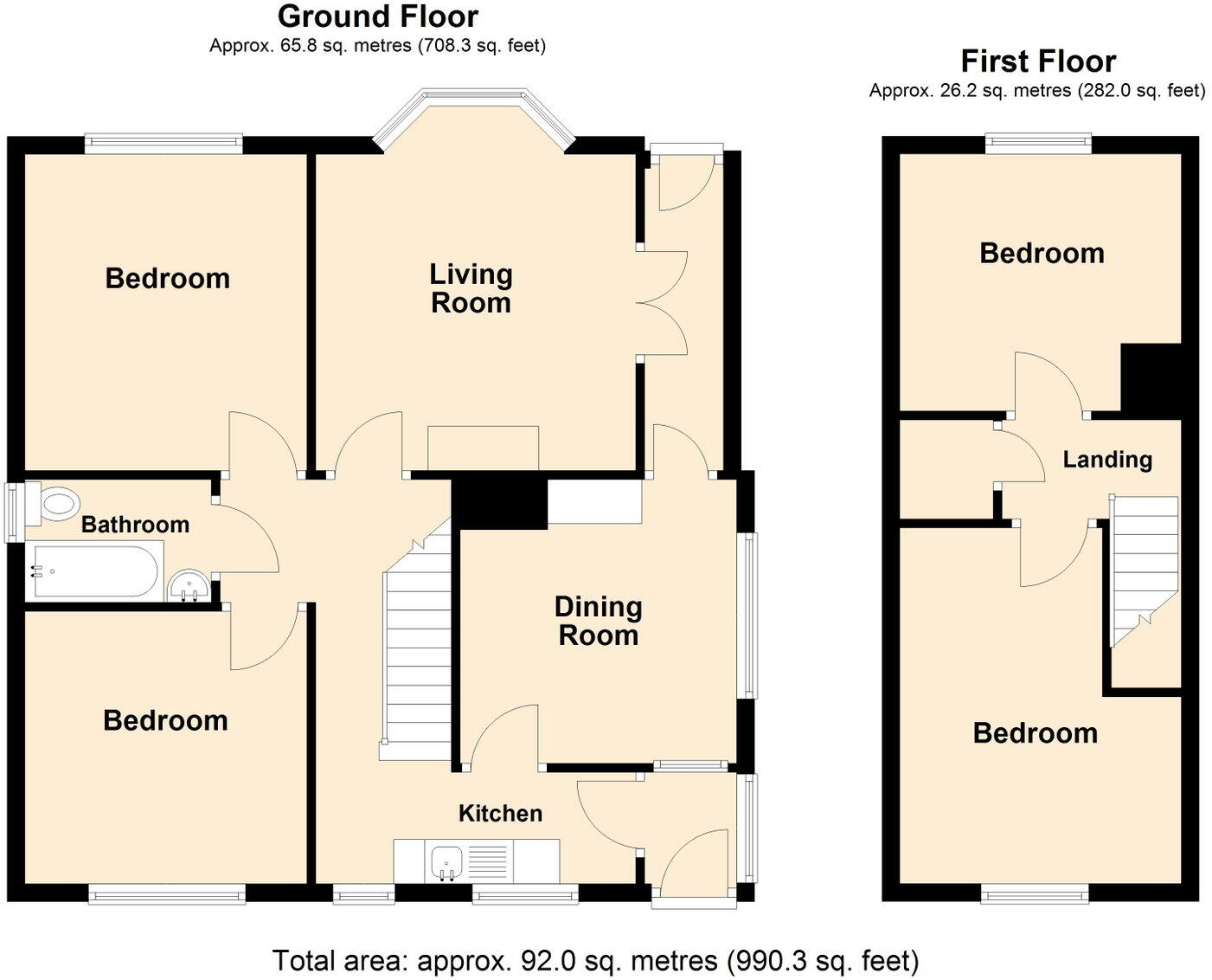 Sandymere Road, Northam, Bideford, EX39 floorplan