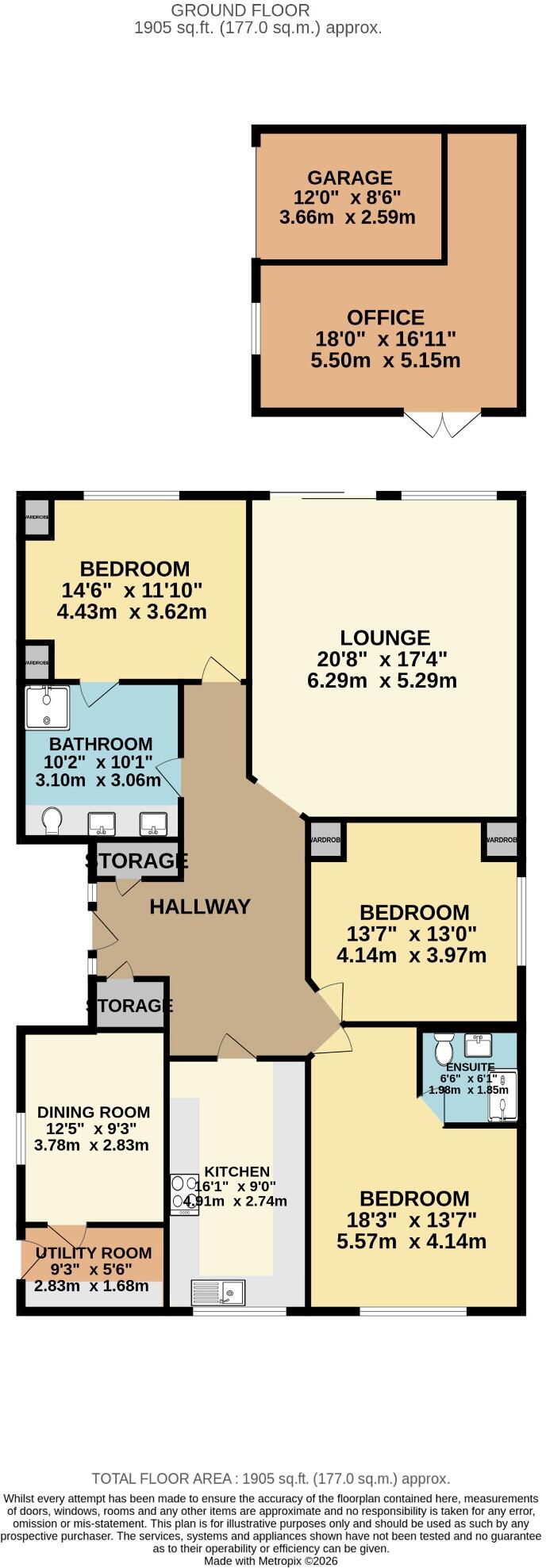 Main Road, CM0 floorplan