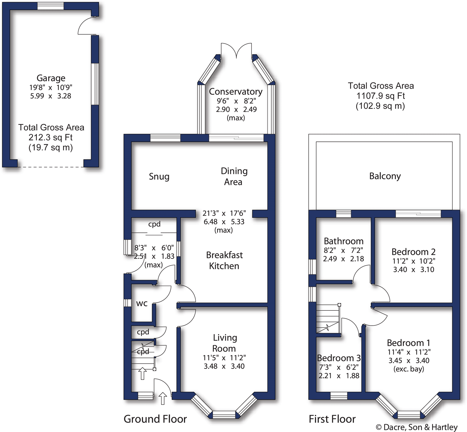 Edge Top Road, Dewsbury, West Yorkshire, WF12 floorplan
