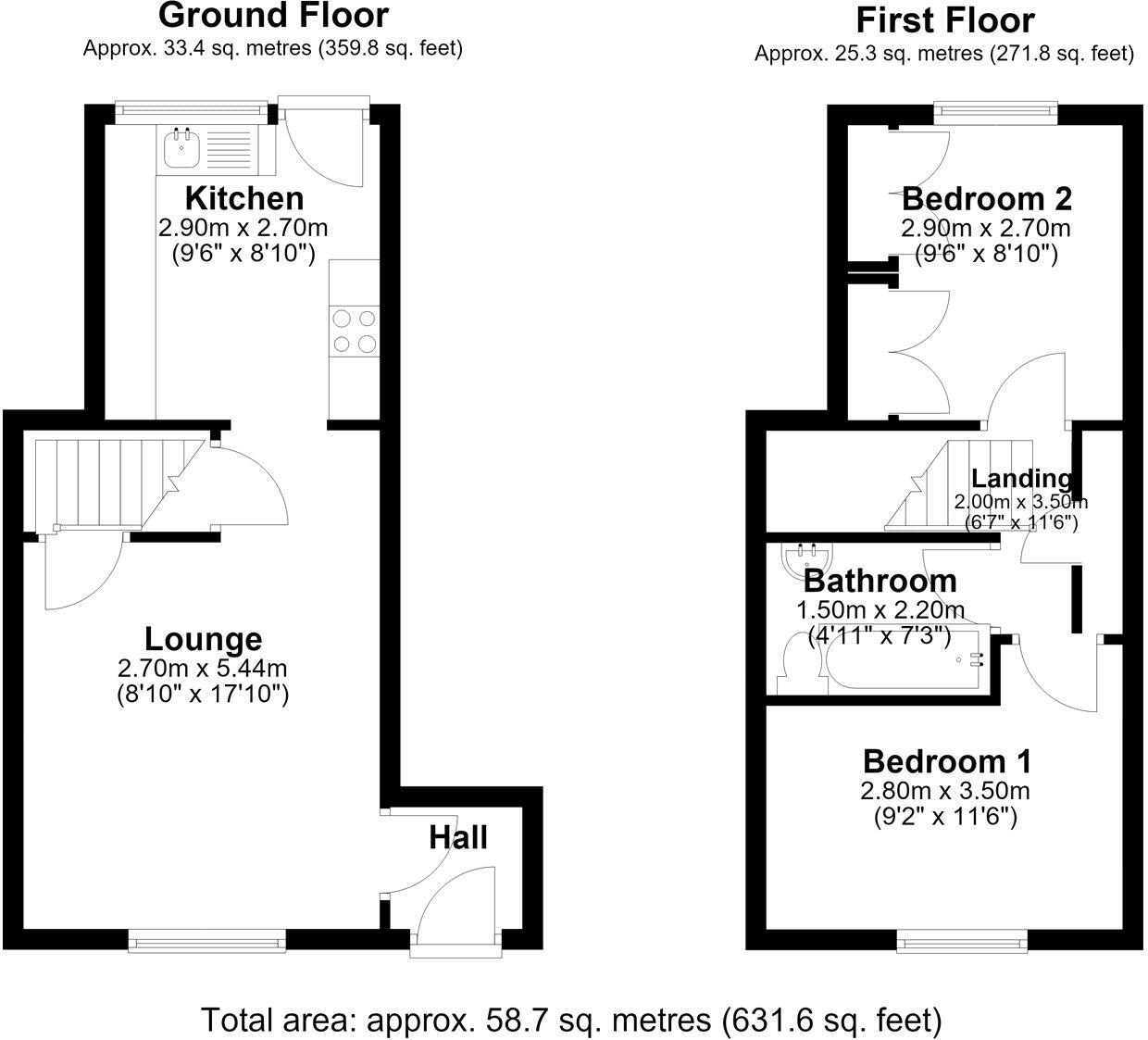 Ermine Street, Ancaster, Grantham, Lincolnshire, NG32 floorplan