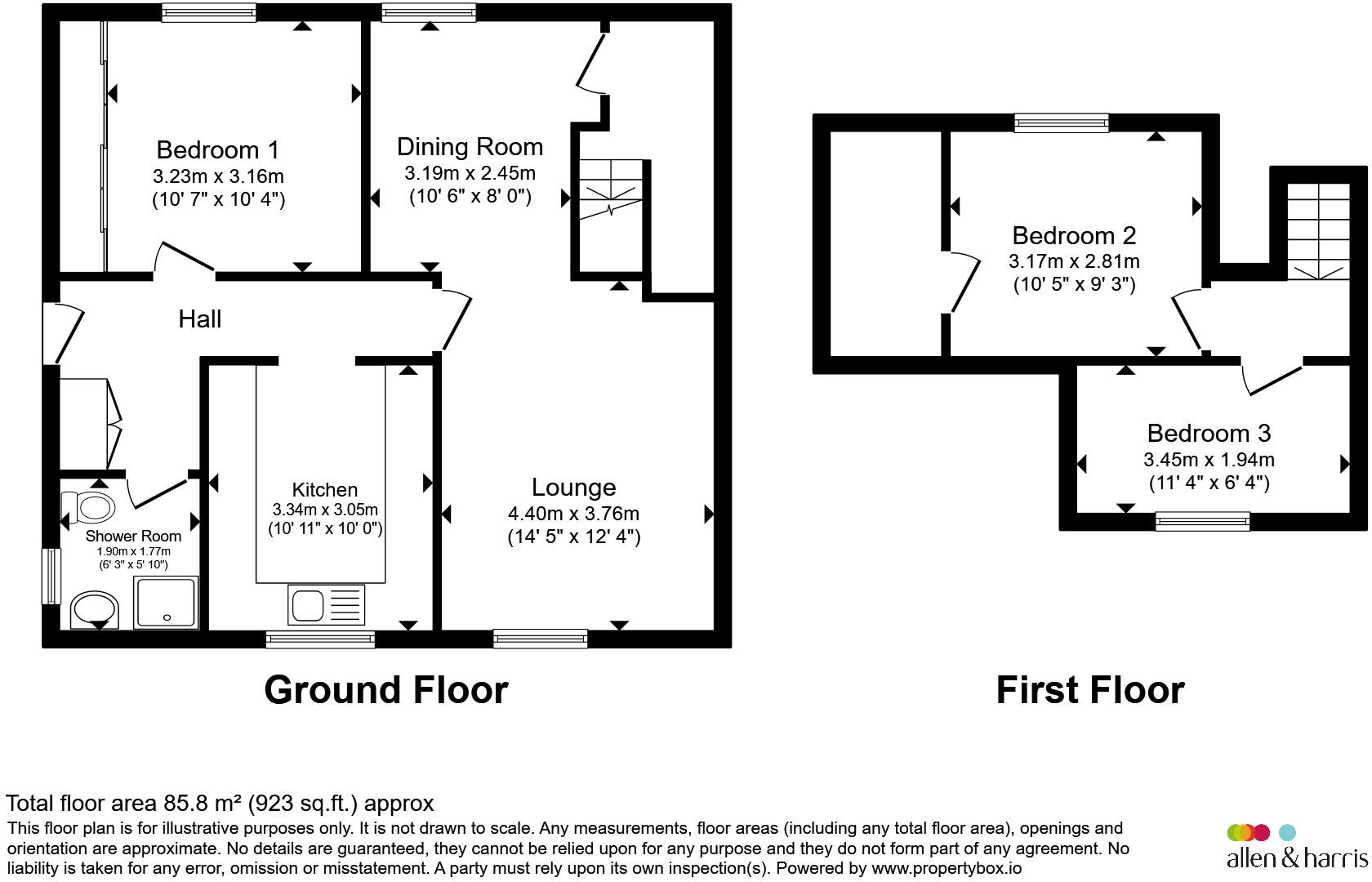 Blacklands Avenue, Kilwinning floorplan