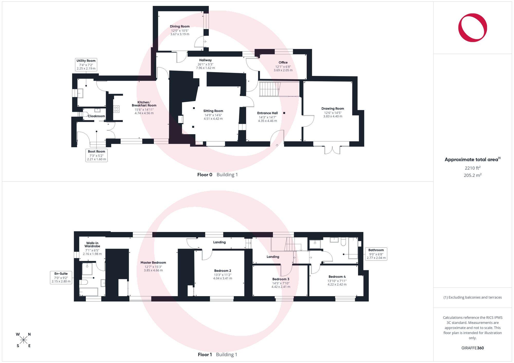 The Old Manor House, Watling Street West, Fosters Booth, NN12 floorplan