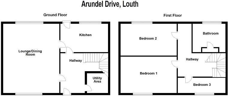 Arundel Drive, Louth, LN11 floorplan
