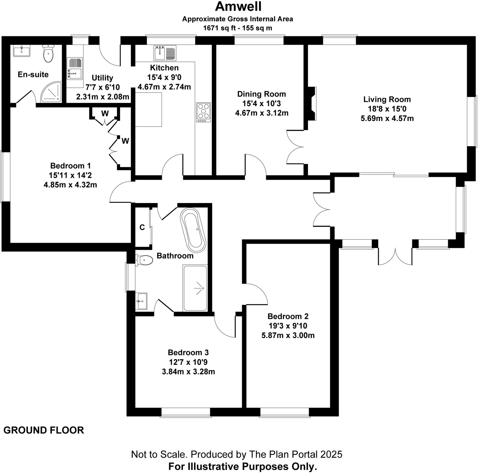 Station Road, Yelverton, PL20 7EP floorplan