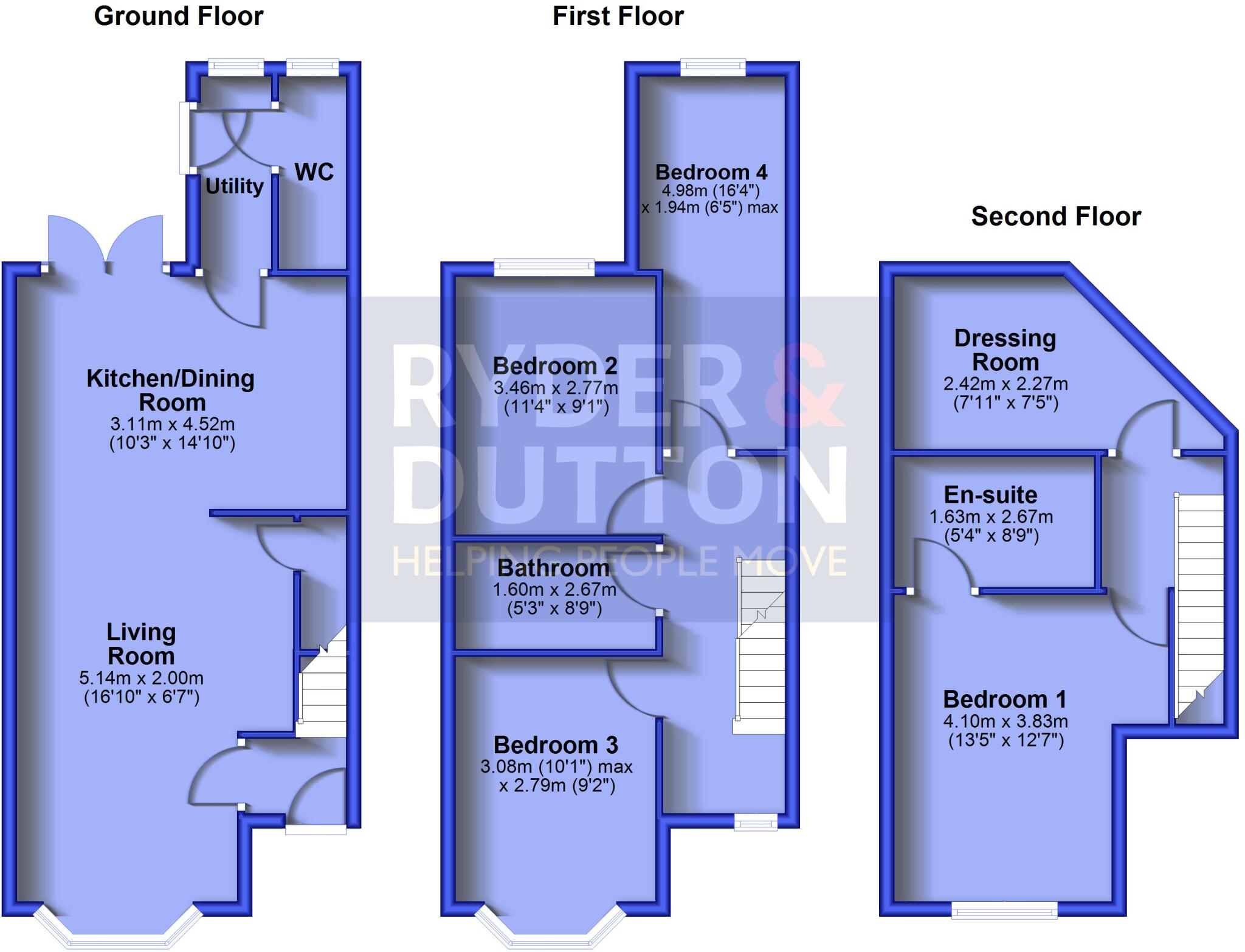 Knowle Avenue, Ashton-under-Lyne, Greater Manchester, OL7 floorplan