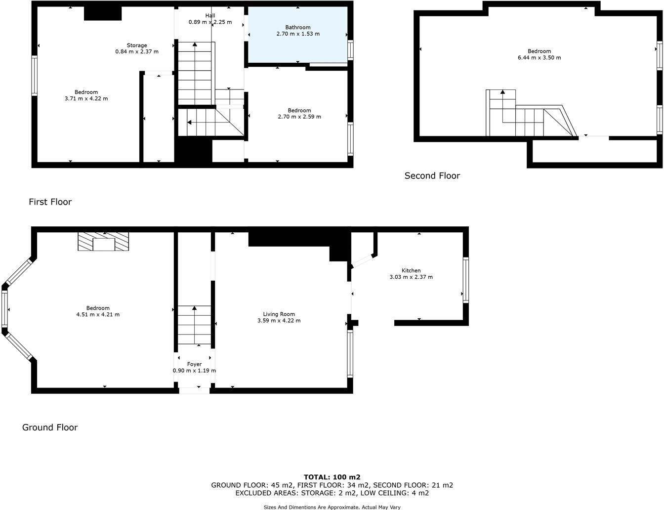 17 Warrington Road, Crookesmoor, Sheffield floorplan