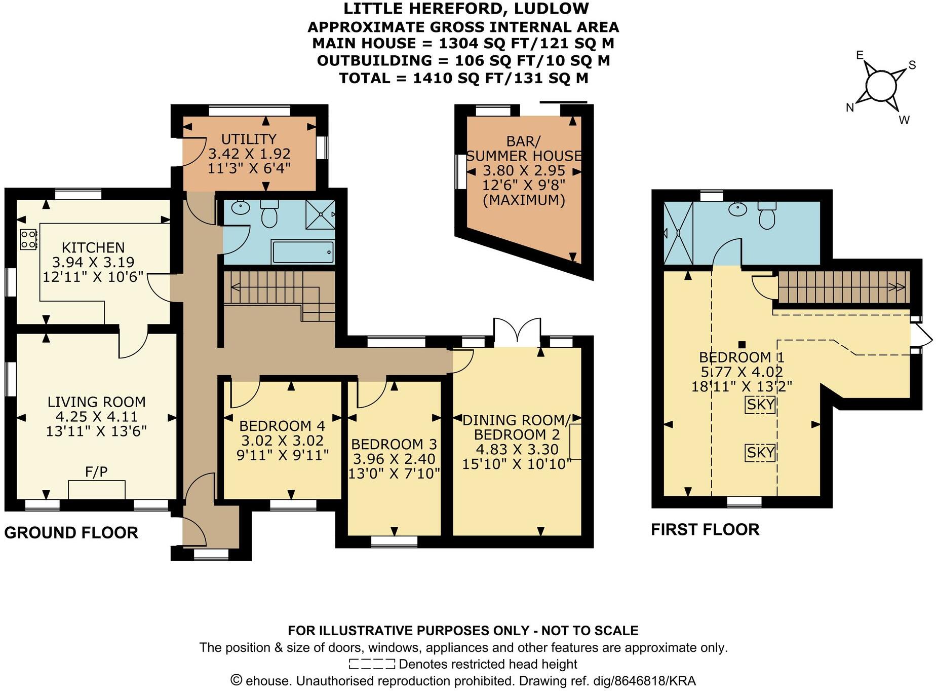 Little Hereford, Ludlow, SY8 floorplan
