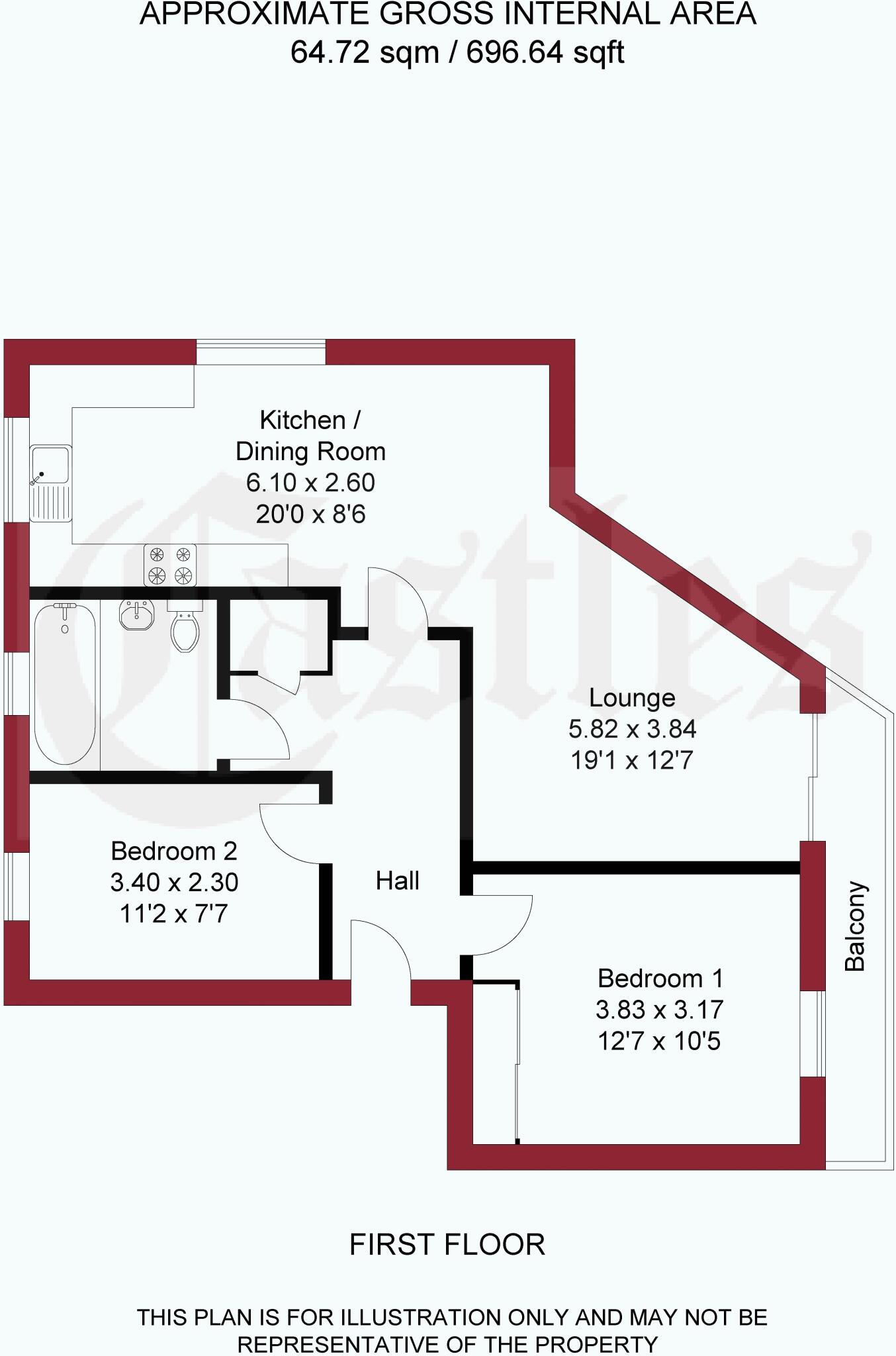 Hazlemere Marina, Lea Road, Waltham Abbey EN9 1FL floorplan