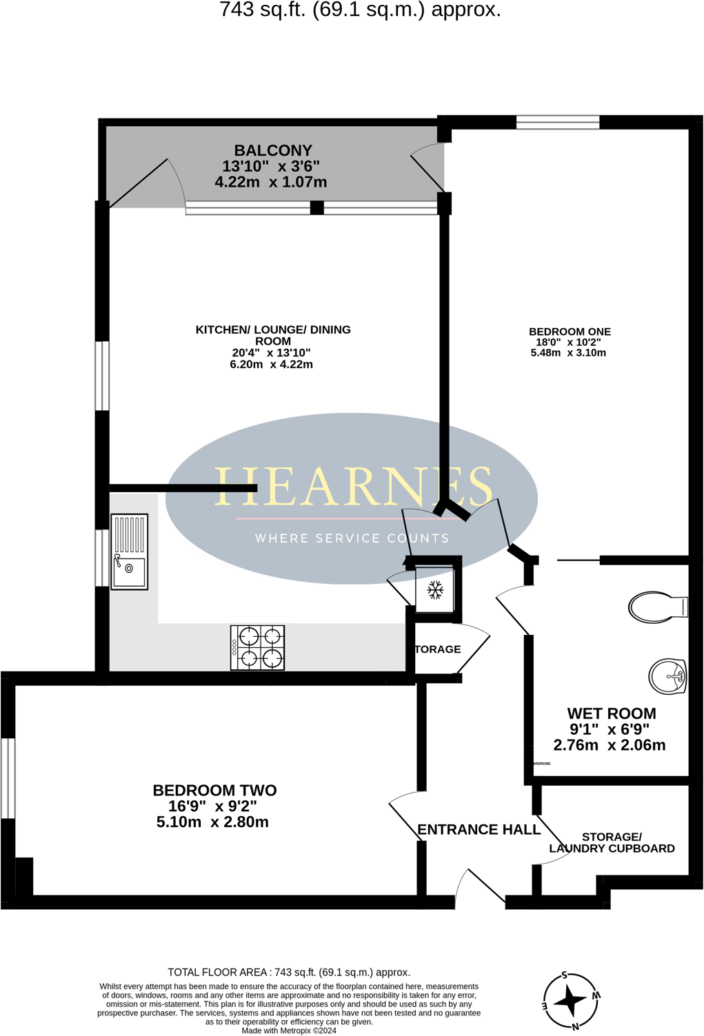 47 Parkstone Road, Poole, BH15 floorplan