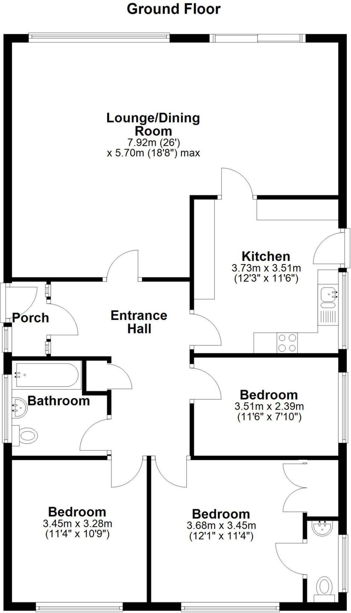 Leighton Crescent floorplan