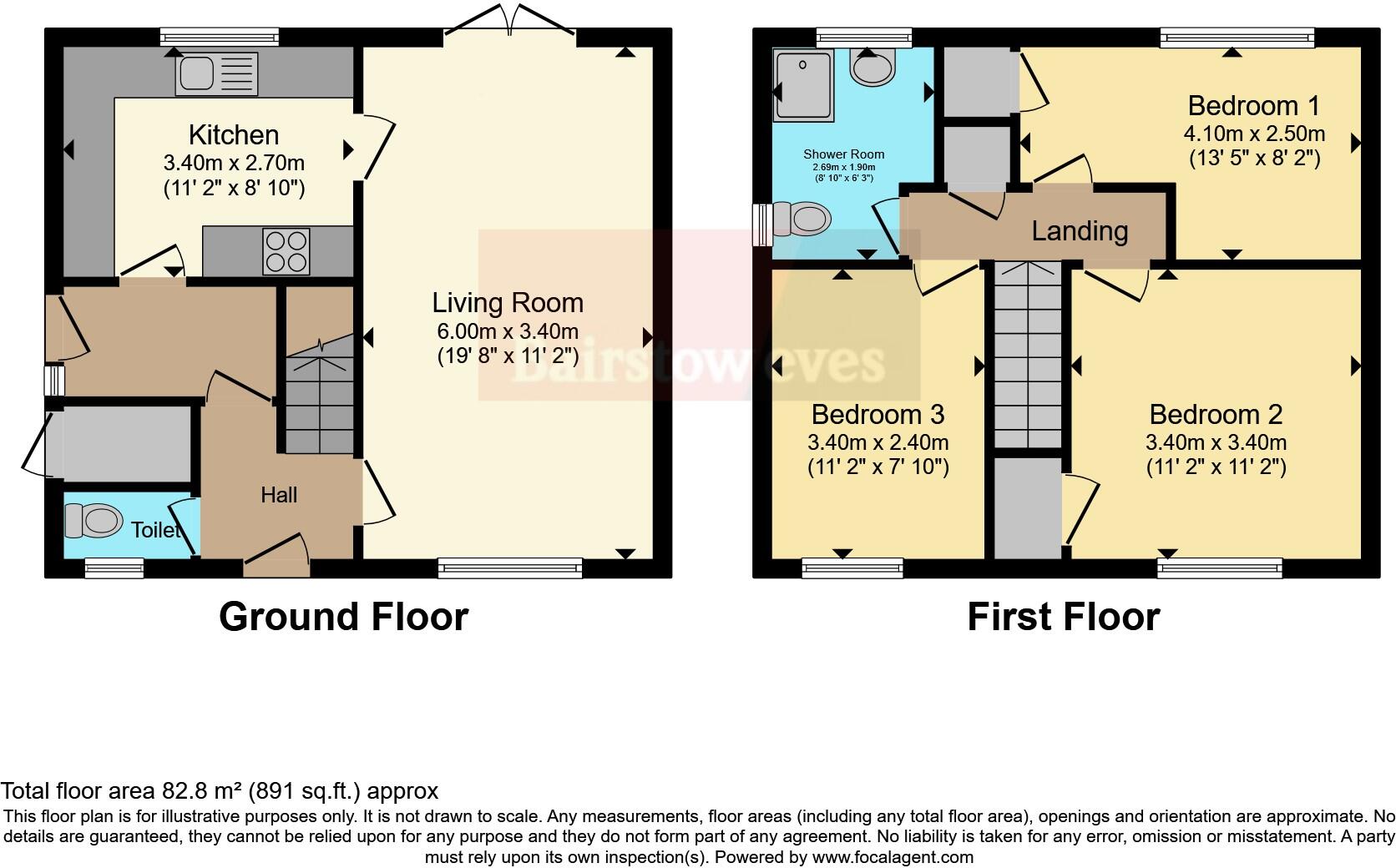 Lanthwaite Road, Clifton, Nottingham, NG11 floorplan